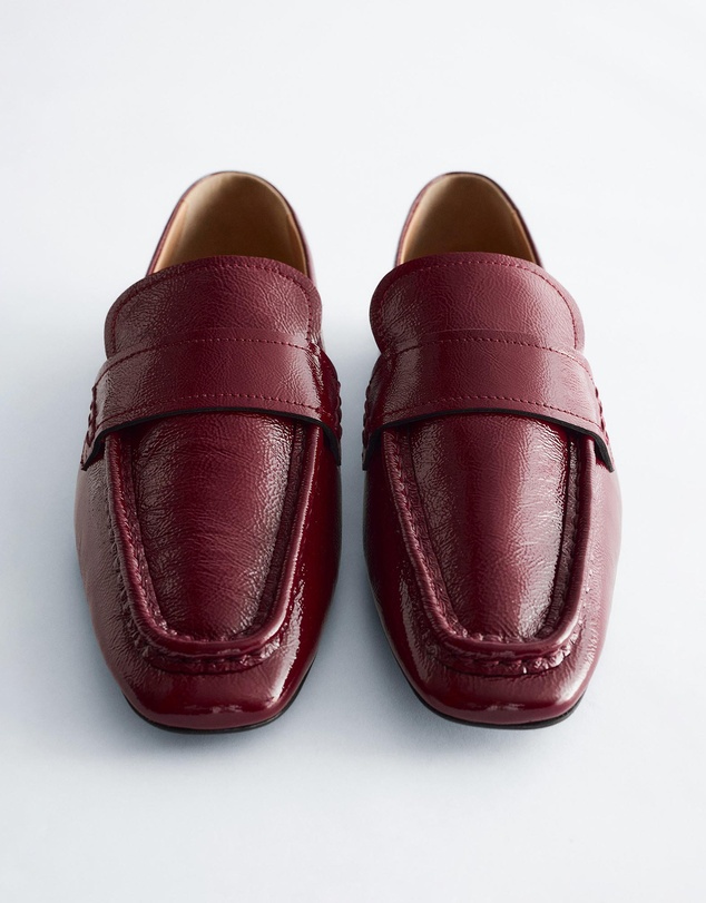 & Other Stories - Square-Toe Leather Loafers