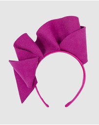 Max Alexander - Felt Winter Racing Fascinator