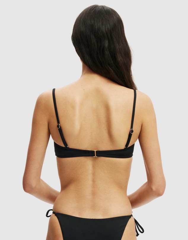 Cotton On Body - Twist Front Strapless Bandeau Bikini Top