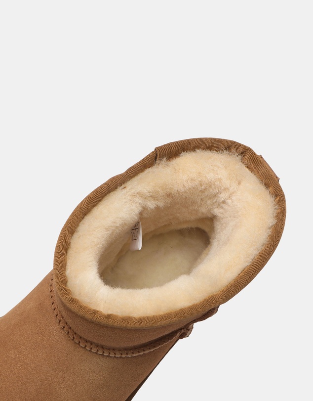 EVERAU - Australian Shepherd Ugg Mini Classic Sheepskin Upper UGG Boots