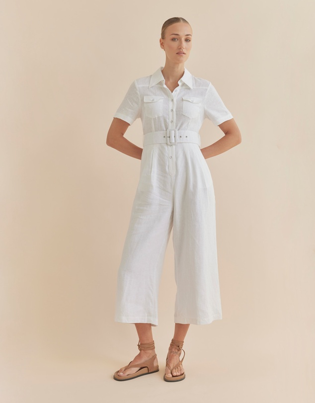 Amelius - Portsea Linen Jumpsuit