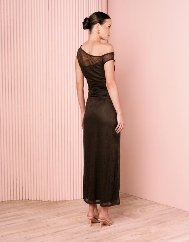 Azzurielle - Blair Off Shoulder Maxi Dress