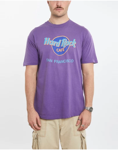 Vintage by The Real Deal - Pre Loved - Vintage 80s Hard Rock Cafe Tee