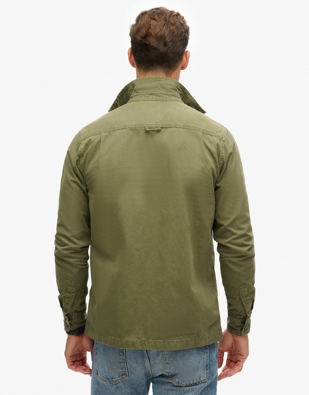 Superdry - Organic Cotton Canvas Workwear Overshirt