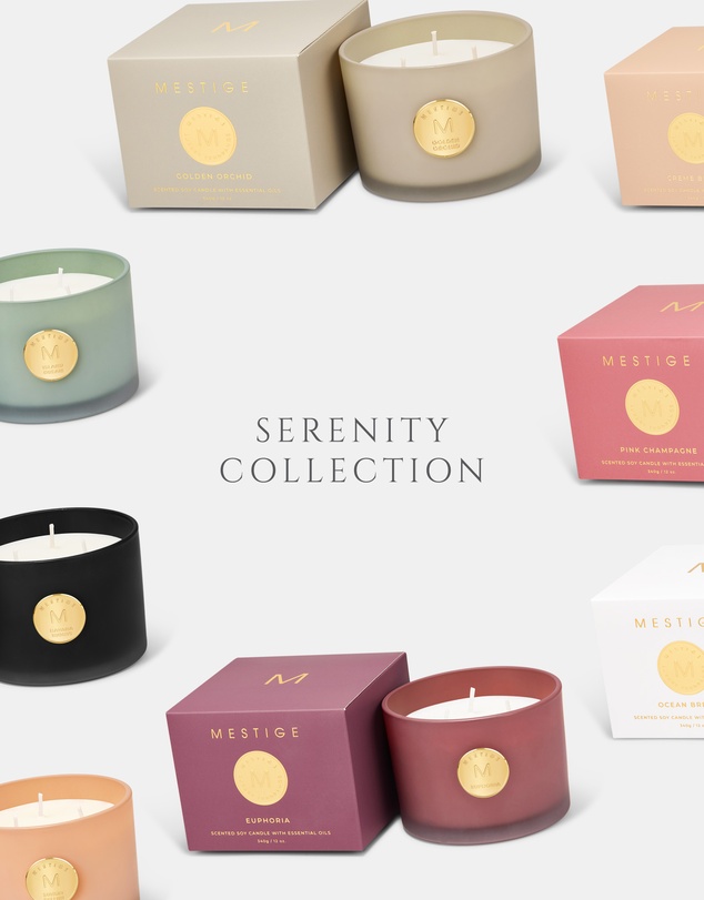 Mestige - Serenity Candle 340g - Sunset Bellini