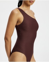 Duskii - One Shoulder One Piece