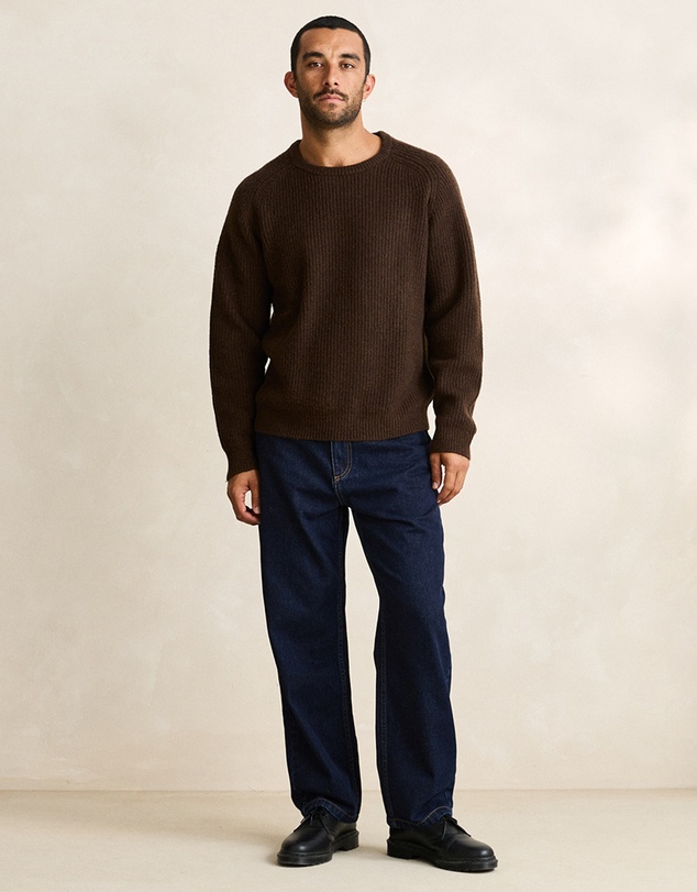 Rhythm - Vintage Waffle Knit Sweater