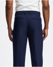 Staple Superior - Tailored Straight Fit Trousers