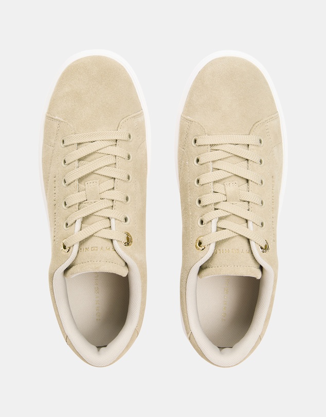 Tommy Hilfiger - TH Feminine Cupsole Suede Sneakers - Women's