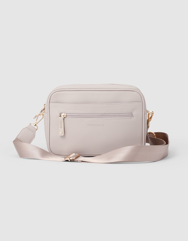 Pretty Brave - HARPER CROSS BODY BAG Stone Pebble