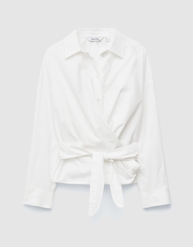 & Other Stories - Tie-Waist Cotton Shirt