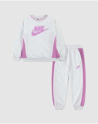 Nike - French Terry Colour Blocked Crew Set - Babies-Kids