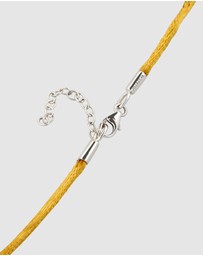 Elli Jewelry - Sunburst Satin Choker in 925 Silver