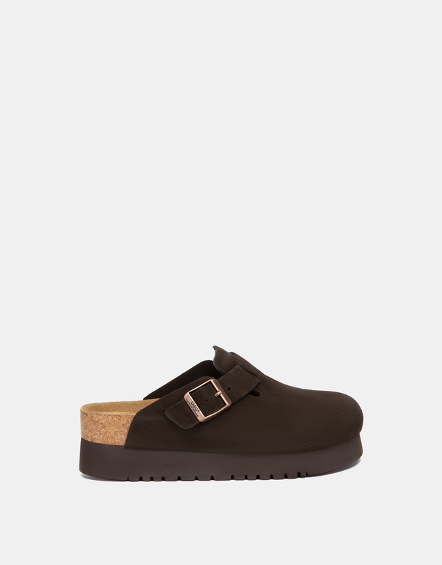 EVERAU - Australian Shepherd Ugg Berrin Platform Cow Suede Upper Loafer Oxfords Flats