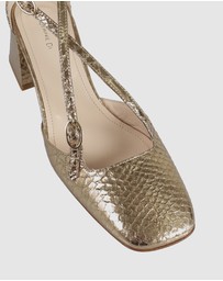 S by Sempre Di - Amy Block Sandals