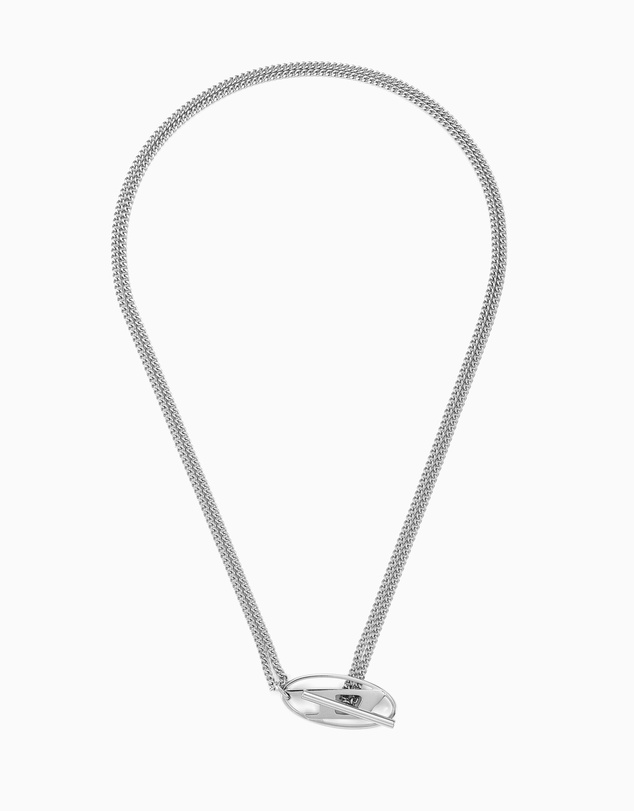 Diesel - Chain Necklace Silver Tone Necklace