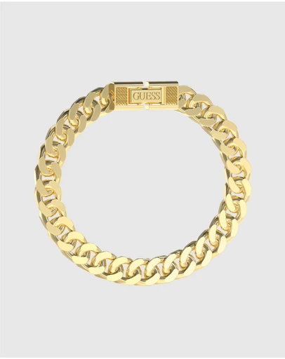 GUESS - Link City Gold Tone Bracelet