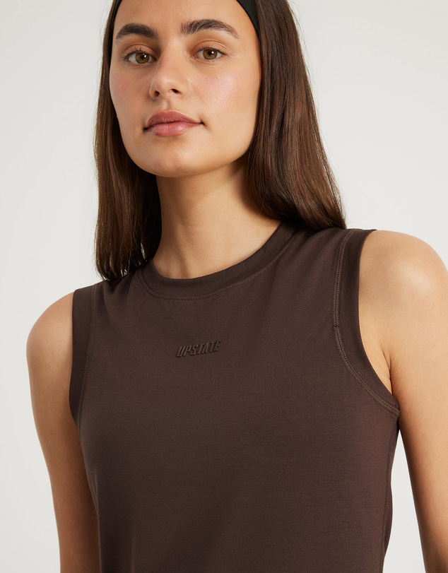 Upstate - Air Flex Tank Top - Espresso