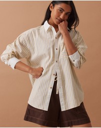 Ceres Life - Peta Oversized Shirt