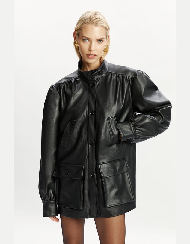 Bardot - Clements Vegan Leather Jacket