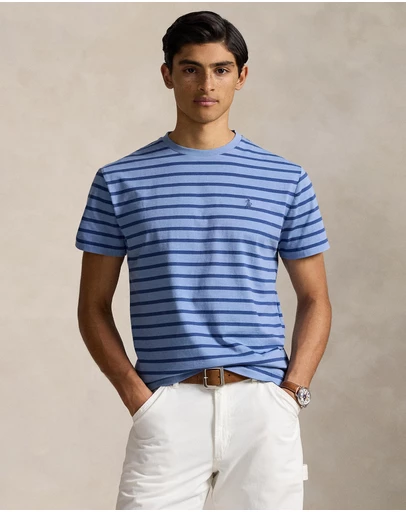 Polo Ralph Lauren - Custom Slim Fit Striped Jersey T-Shirt