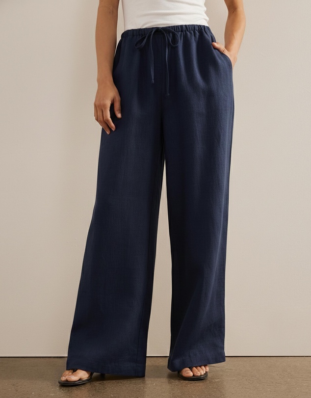 AERE - Marlow Linen Relaxed Pants