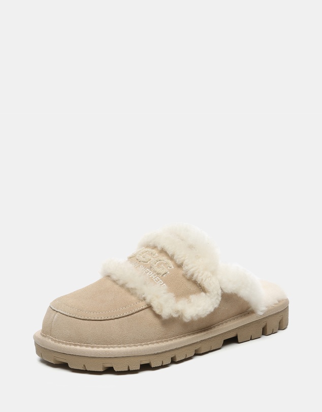 EVERAU - Australian Shepherd Ugg Rilee Cow Suede Upper House Shoes