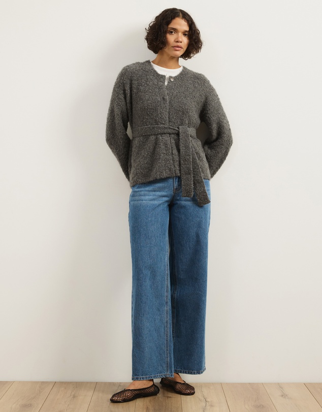 Atmos&Here - Jovie Boucle Knit Cardigan