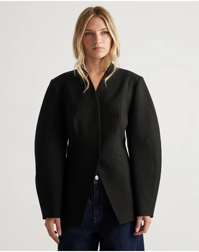 Decjuba - Ruby Barrel Sleeve Blazer