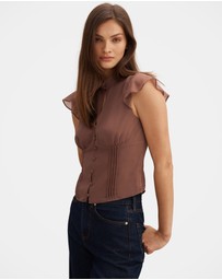 Forever New - Eden Keyhole Blouse