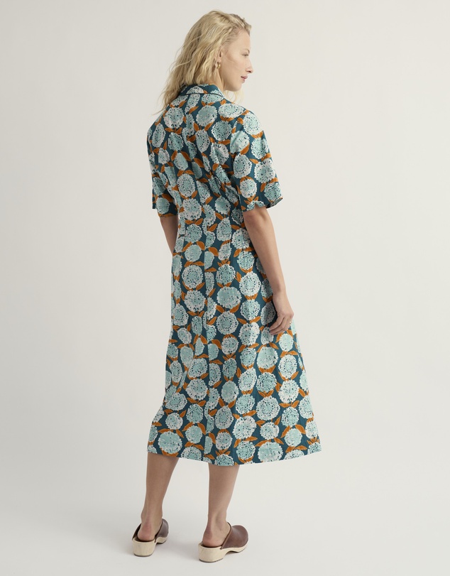 Seasalt - Seasalt Cornwall Blue Wild Liquorice Shirt Dress