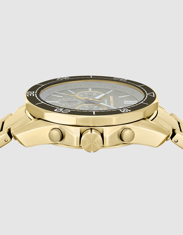 Armani Exchange - Gold Chronograph Watch
