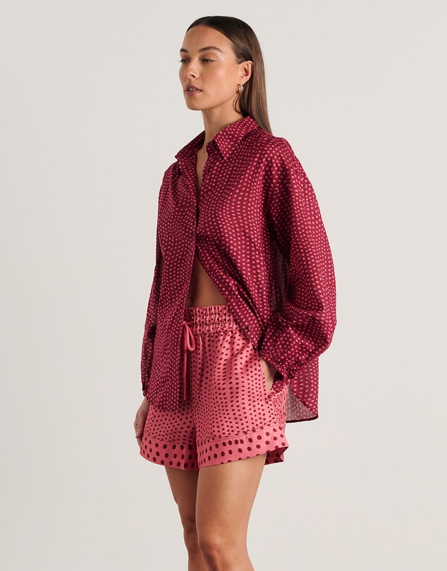 Jag - Ania Spot Long Sleeve Shirt