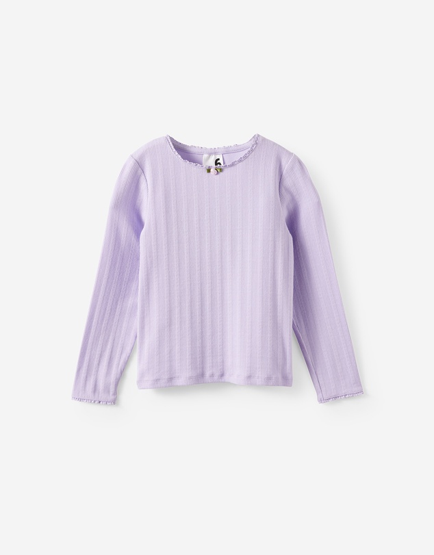 Cotton On Kids - Fitted Ls Essential Top