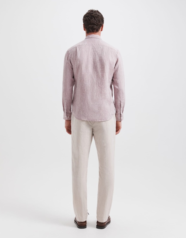 SABA - Anderson Classic Yarn Dyed Linen Shirt