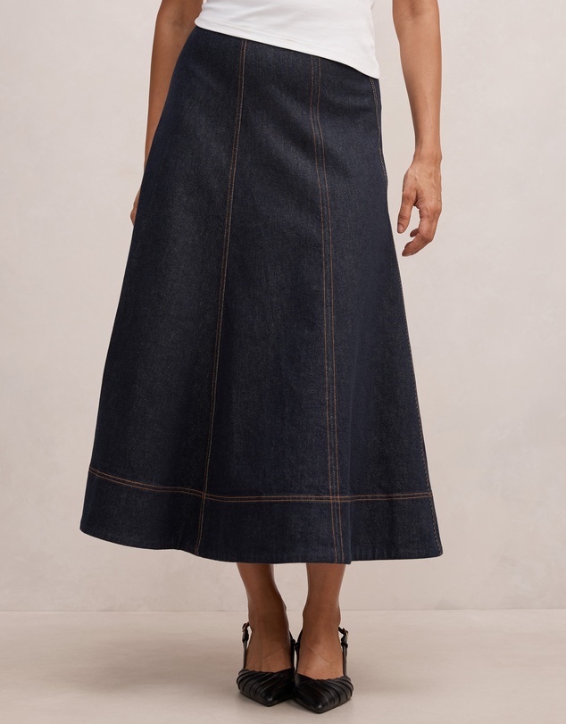 Forever New - Georgia Denim Maxi Skirt