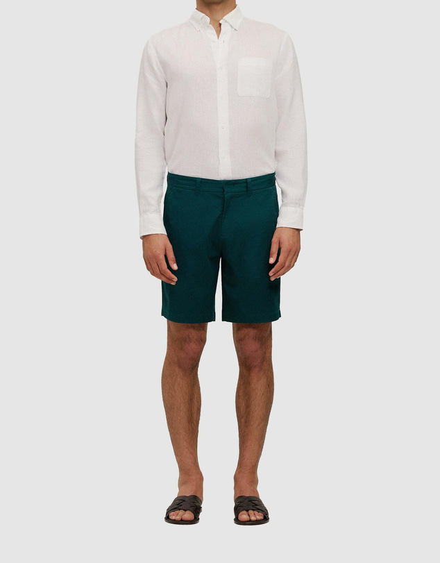 Trenery - Stretch Cotton Sateen Short