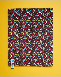 itti bitti - Cot Blanket - Ayako with Wasabi