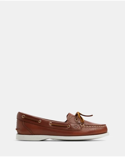 Sperry - A/O 1-Eye Leather Brown Distress- Women's