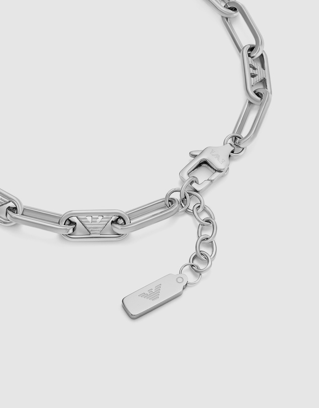 Emporio Armani - Emporio Armani Silver-Tone Bracelet