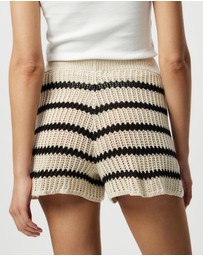 The Fated - Max Knit Shorts