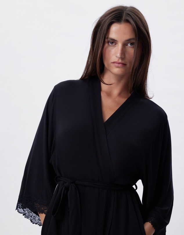 Bras N Things - Selene Short Wrap - Black