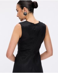 Minima Esenciales - Shiloh Linen Midi Dress