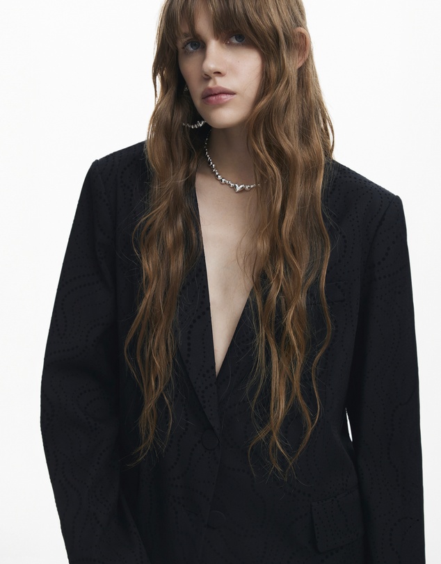 Desigual - Laser-cut blazer