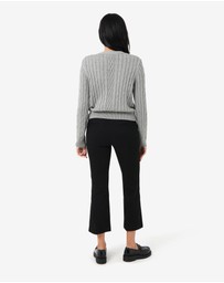 Forcast - Rhodes Cable Knit Cardigan
