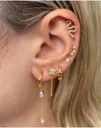 Izoa - Mira Stud Earrings