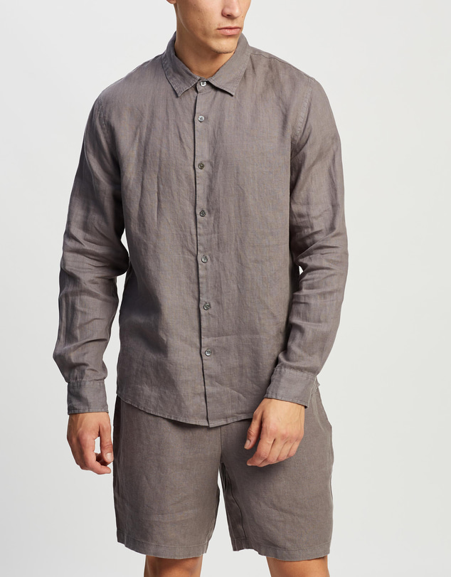 Assembly Label - Casual Long Sleeve Shirt