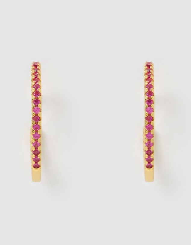 Izoa - Belle Hoop Earrings