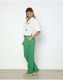 Cirkular - Pre-Loved - Oroton Pleat Pant