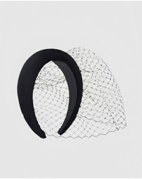 FORD MILLINERY - Black Widow Headpiece